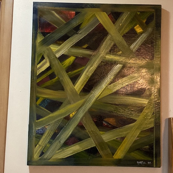 Abstract Original Oil Painting - Picture 5 of 11